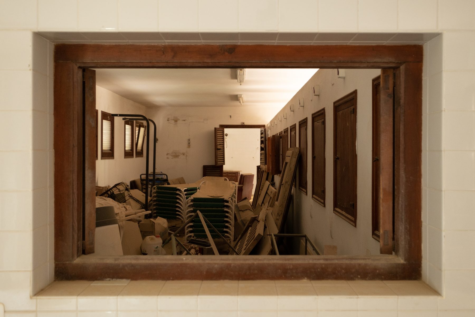 Puerta de madera antigua